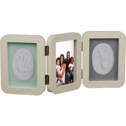 Relaxdays Baby Photo Frame Handprint Newborn