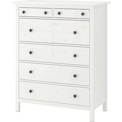 IKEA HEMNES White Stained Byrå 108x131cm