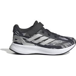 adidas Kid's Runfalcon 5 - Silver Pebble/ Silver Metallic/Carbon