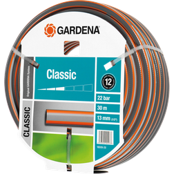 Gardena Classic Hose 13 mm (1/2"), 30 m - Black/Orange 30m