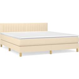 vidaXL 3140798 Cream Frame Bed 180x200cm