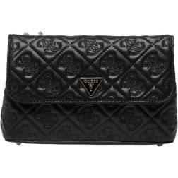 Guess Adelasia Embossed 4G Logo Crossbody - Black