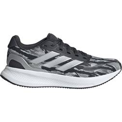 adidas Junior Runfalcon 5 - Silver/Silver Metallic/Carbon