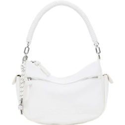 Desigual 3D Logo Oval Bag - White