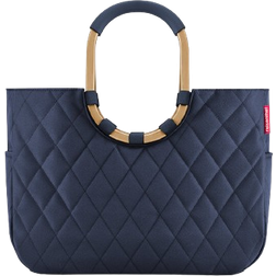 Reisenthel Loopshopper L - Rhombus Midnight Gold