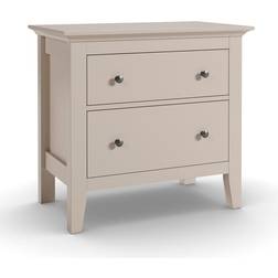 Dunelm Lynton Natural Bedside Table 39.5x65cm