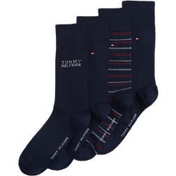Tommy Hilfiger Gift Socks 4-pack - Navy