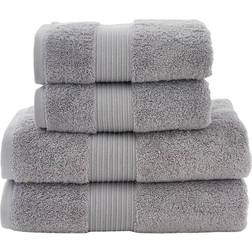 Deyongs Bliss Pima Guest Towel Silver (90x50cm)