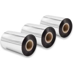 VHBW Thermal Ribbon Compatible Zebra Xi-Serie Z4M Z6M Z4M Printer 100 mm x 300 m Wax-Plus Black