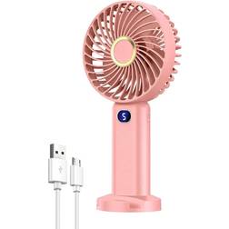 Shein Mini Handheld Fan Baby Pink