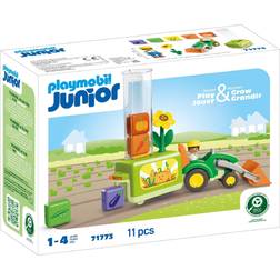 Playmobil 71773 Junior Traktor Mit Lustiger Pflanzmaschine