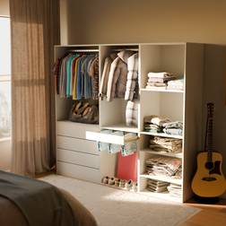 Sweeek Modular Dressing Kit With 3 Elements Wardrobe