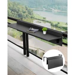 VEVOR Hanging 12 x 32 in Foldable Balcony Table