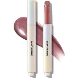 Sheglam Pout-Perfect Moisturizing Solid Lip Gloss Shimmer Lip Plumper - Pink Flamingo