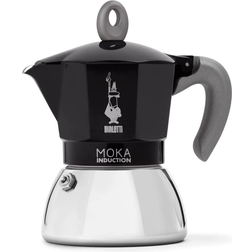 Bialetti Moka Induction 4 Cup Black