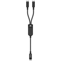 Acefast C5-11 2in1 USB-C PD Cable 480Mb/s