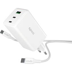 Epico UltraBoost GaN 100W Vægoplader 1.2m USB-C