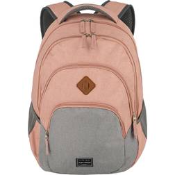 Travelite Basics Backpack - Rose/Grey