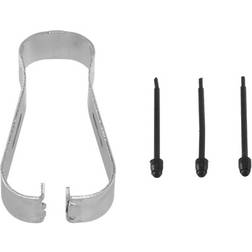 Sodial 3pcs Stylus Tips Nibs With 1 Clip Fold 49104