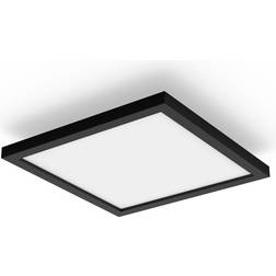 Philips Hue Aurelle Rektangulært Panel Sort Loftlampe White Ambiance Loftplafond