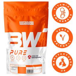 Bodybuilding Warehouse Pure Ashwagandha KSM-66 Extract 300mg Tablets Tabs 60 pcs