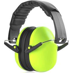 MEDca Hearing Protection Ear Muffs Lime Green