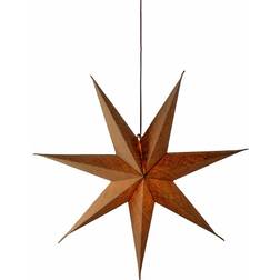 Konstsmide Papirstjerne Ø60 Adventsstjerne 60 cm Brun Julestjerne ∅ 152.4cm
