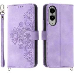 GANGXUN Flip Case for Galaxy S25 Edge Shockproof Wristband