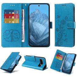 GANGXUN Flip Case for Google Pixel 9 Leather Cardslots