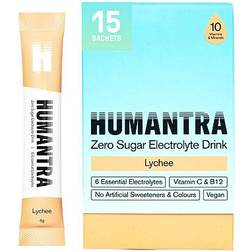 Humantra Lychee Electrolyte Powder 4g Sachets 15-pack