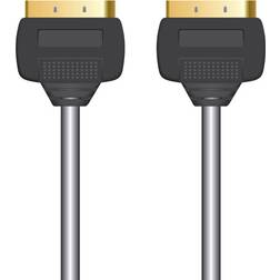 Sinox Scart Kabel 1m Sort