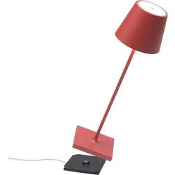 Zafferano Led Poldina Pro Rosso Ld0340f3 Lampada da tavolo