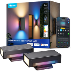 Govee Outdoor Up Down Wall Light 2-Pack Seinävalaisin