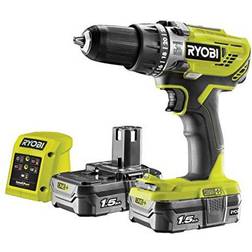 Ryobi R18PD3-215GZ 18V Cordless Percussion Drill