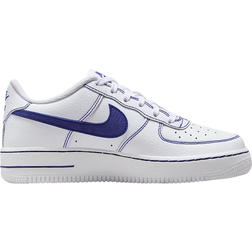 Nike Air Force 1 LV8 GS - White/Deep Royal Blue