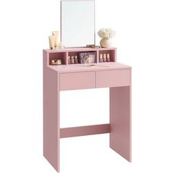 Vasagle Kailyn Candy Pink Dressing Table 40x60cm