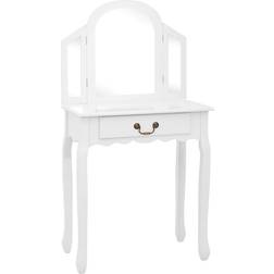 vidaXL 289334 White Dressing Table 36x65cm