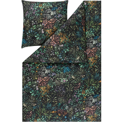 Estella Mako Jersey Duvet Cover Black, Multicolour (200x135cm)
