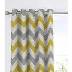 Fusion Chevron Ochre 168x182cm