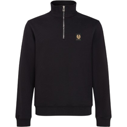 Belstaff Quarter Zip Sweatshirt - Black