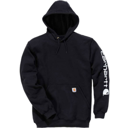 Carhartt Midweight Logo Sleeve Graphic Sweatshirt - Black