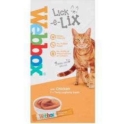 Webbox Lick-E-Lix Chicken Cat Treats 5x15g