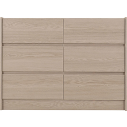 SECONIQUE Paris Beige Chest of Drawer 120x88cm
