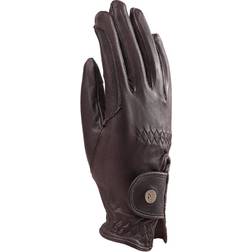 Shires Aubrion Estade Riding Gloves - Brown