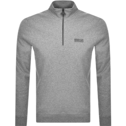 Barbour Essential Half Zip Sweatshirt - Grey