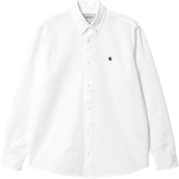 Carhartt WIP L/S Madison Shirt - White/Black