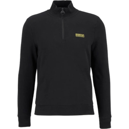 Barbour Essential Half Zip Sweatshirt - Classic Black