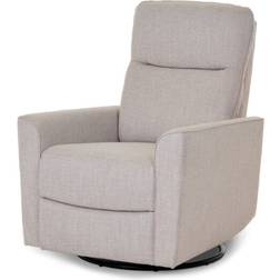 OBaby Savannah Swivel Glider Recliner Chair Oatmeal