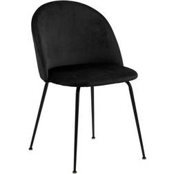 Acton Louise Velours Black Köksstol 80.5cm