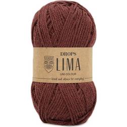 Drops Design Lima Unicolour Maroon 100m